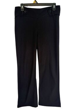 3/$20 Zoey & Beth Black Textured Ribbed Knit Pants